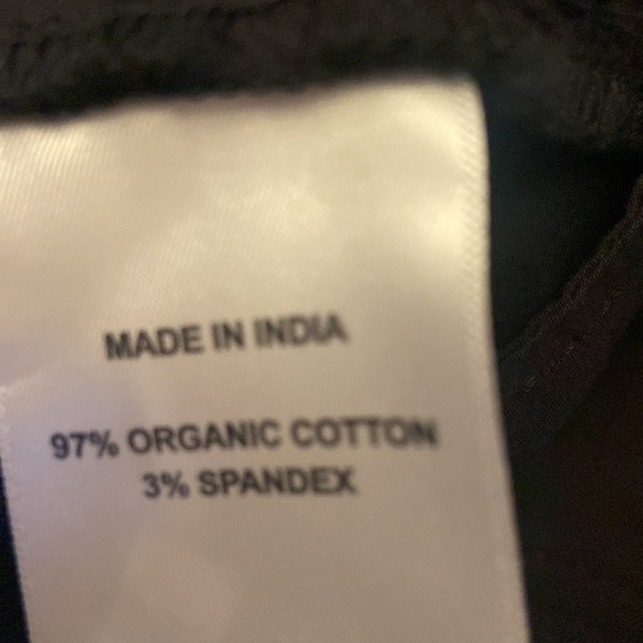 Quince Organic Stretch Cotton Girlfriend Chino Pant Sz 4 Black NEW - Picture 4 of 6